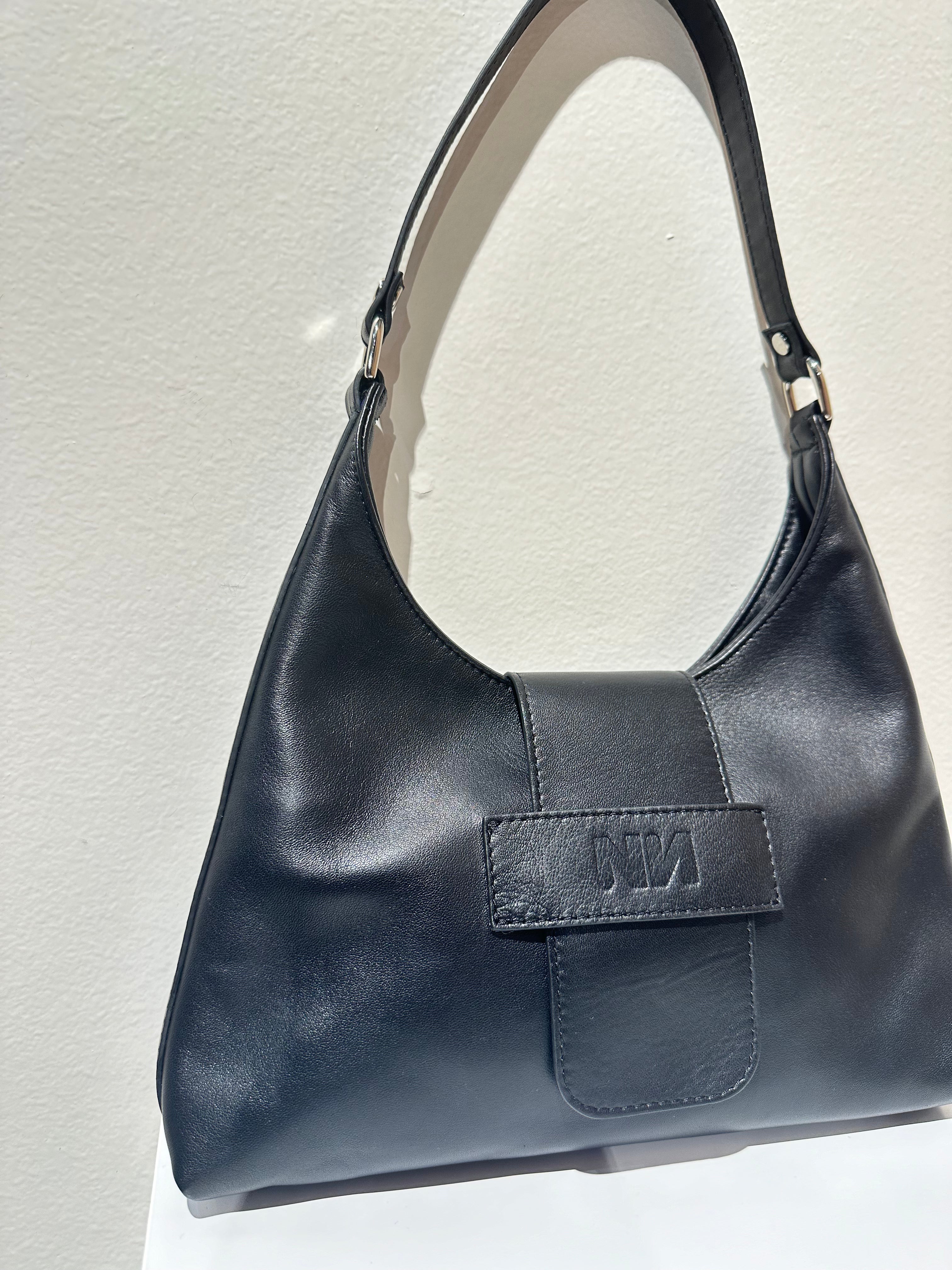 Sac Nina upcyclé moyen Noir