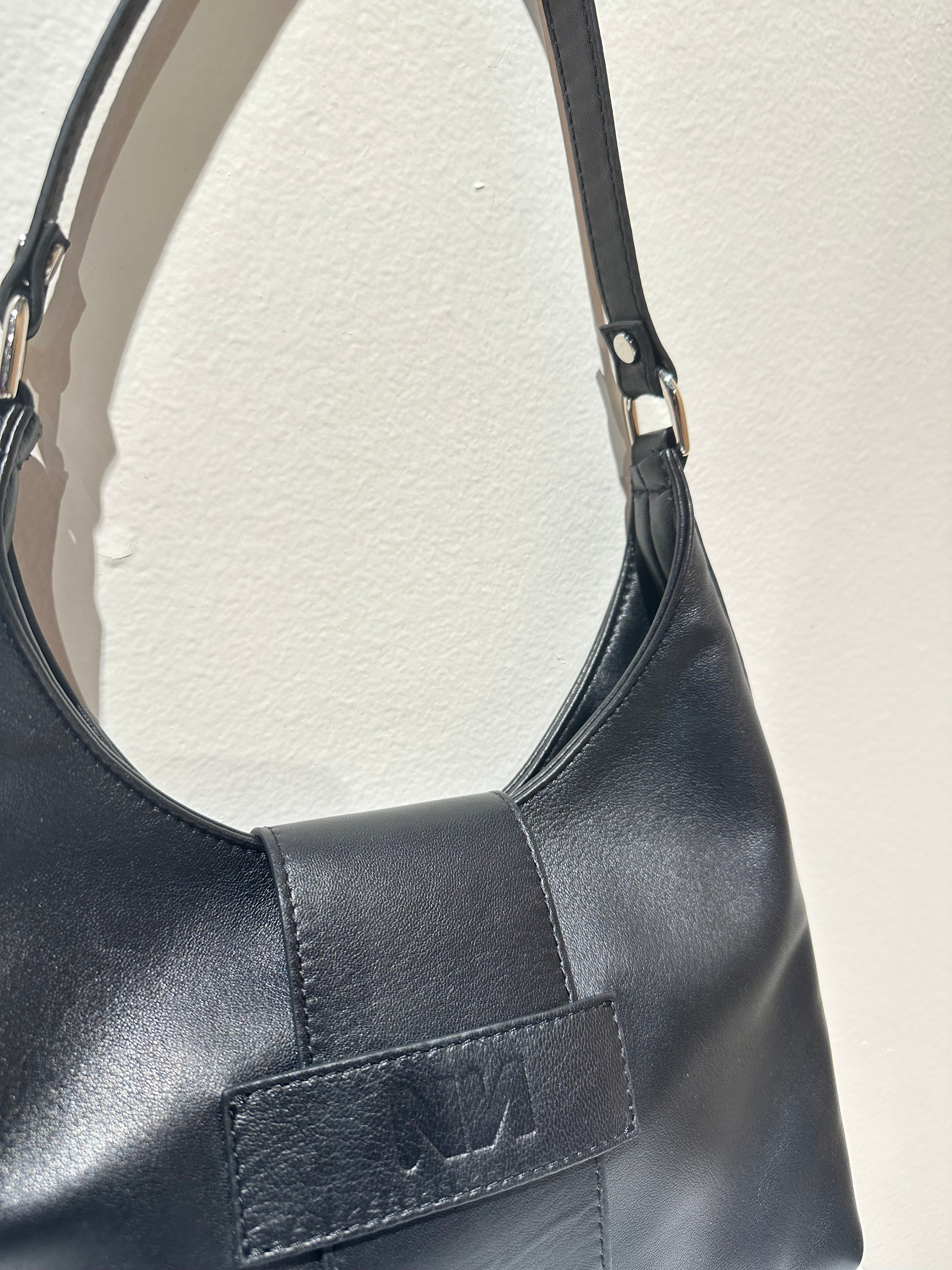 Sac Nina upcyclé moyen Noir