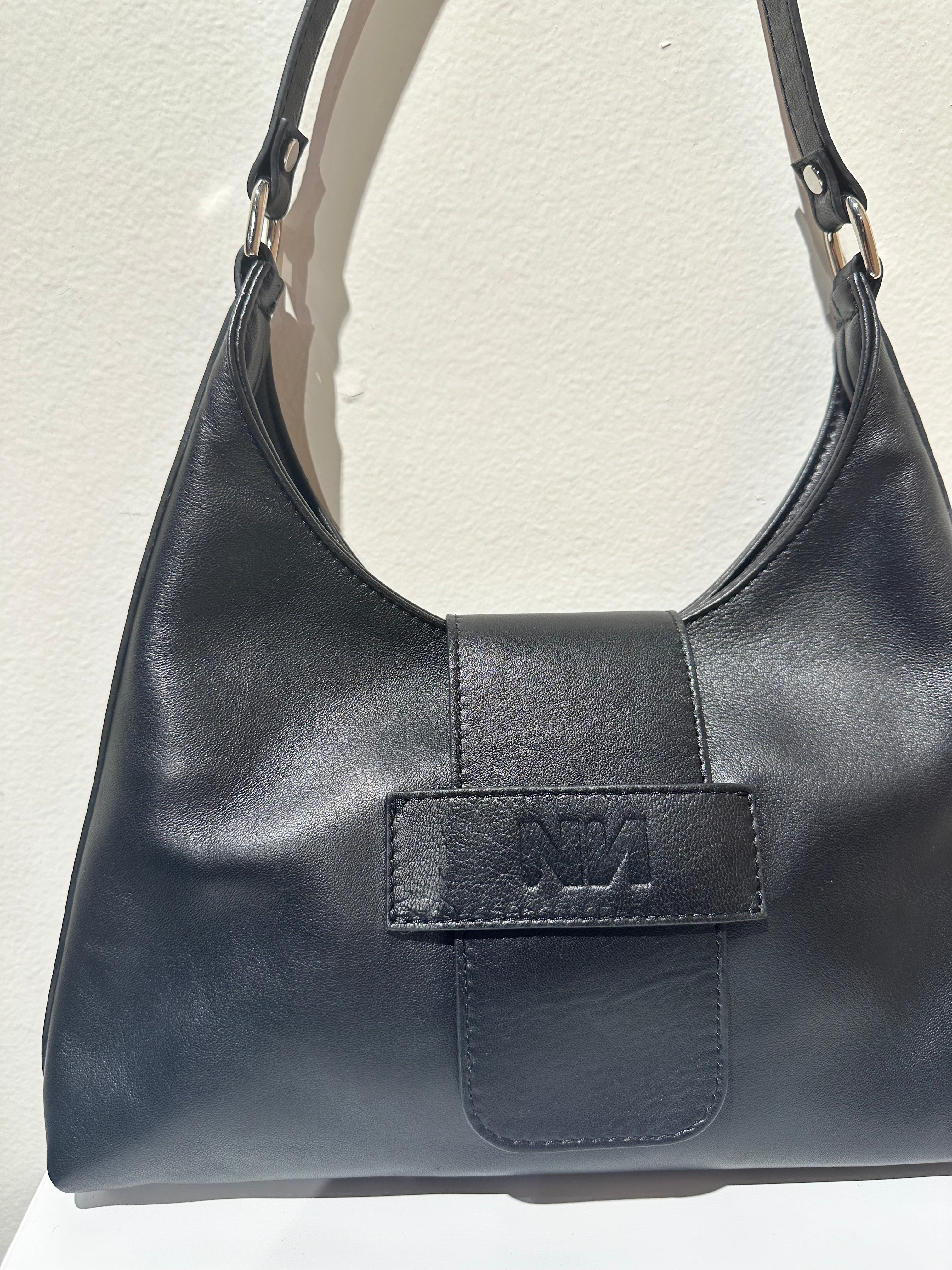 Sac Nina upcyclé moyen Noir